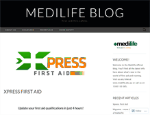 Tablet Screenshot of medilifeblog.com